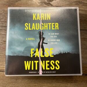 False Witness by Karin Slaughter *** AudioBook***